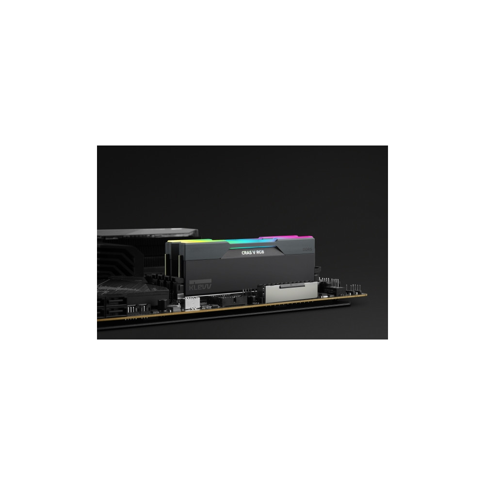 Produktbild för Klevv CRAS V 64GB (2x32GB) DDR5 Gaming RAM 6000MHz CL30 Memo...
