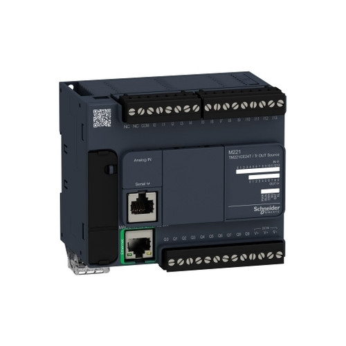 SCHNEIDER ELECTRIC Schneider Electric TM221CE24T, IP20, -10