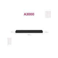 Produktbild för Sony HT-A3000 - soundbar - trådlös