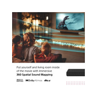 Produktbild för Sony HT-A3000 - soundbar - trådlös