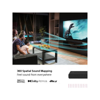 Produktbild för Sony HT-A3000 - soundbar - trådlös