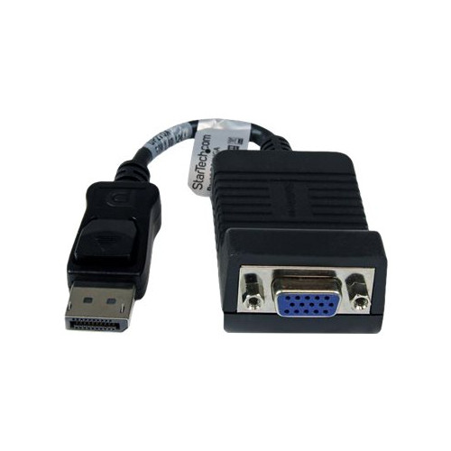 StarTech.com StarTech.com DisplayPort to VGA Adapter - 1920x1200 - Active DP to VGA Video Converter - Plug and Play DP to VGA Connector (DP2VGA) - bildskärmsadapter - 25 cm