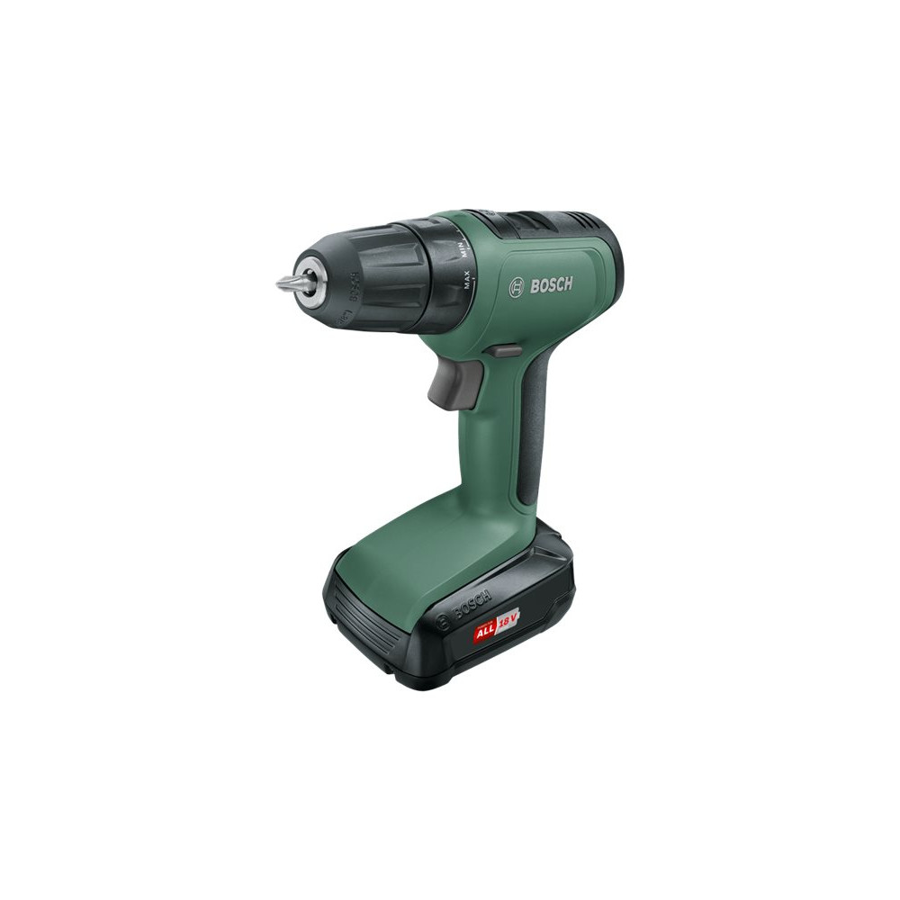 Produktbild för Bosch UniversalDrill 18 - borr/drivare - sladdlös - 2 hastigheter - 2 batterier, laddare medföljer