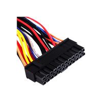 Produktbild för SilverStone PP10 - förlängningskabel för ström - 24-pin ATX till 24-pin ATX - 50 cm