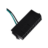 Produktbild för SilverStone PP10 - förlängningskabel för ström - 24-pin ATX till 24-pin ATX - 50 cm