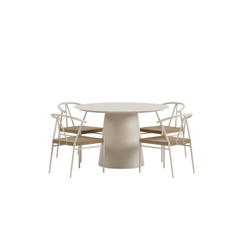 Venture Home Lanzo Matbord med Alfons Stolarna