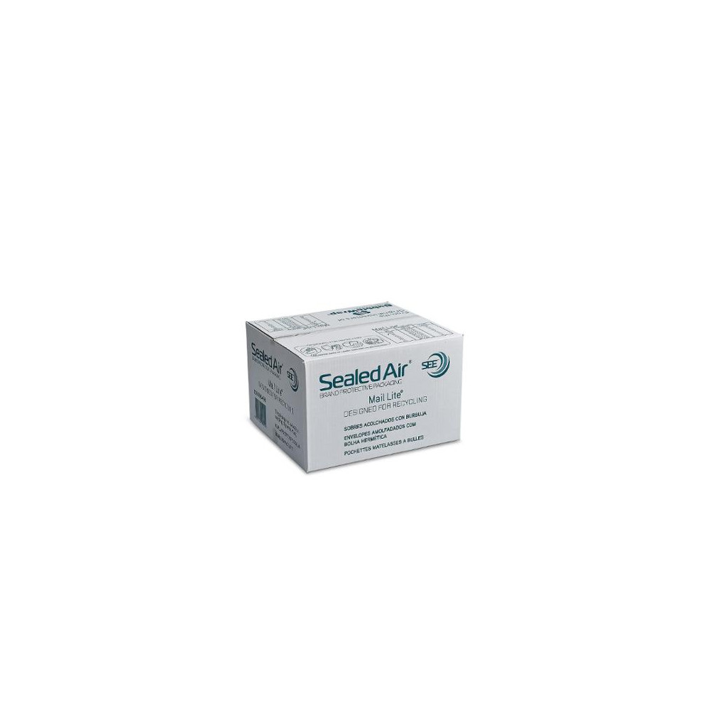 Produktbild för Bubbelpåse C/0 150x210mm vit 200/fp