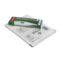 Produktbild för Bubbelpåse A/000 110x160mm vit 200/fp