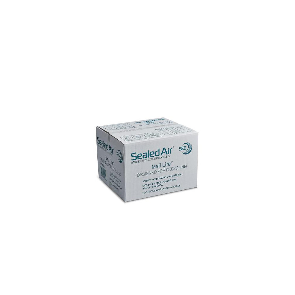 Produktbild för Bubbelpåse F/3 220x330mm vit 100/fp