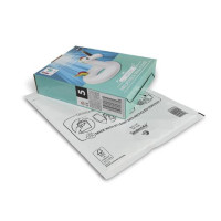 Produktbild för Bubbelpåse G/4 230x330mm vit 100/fp