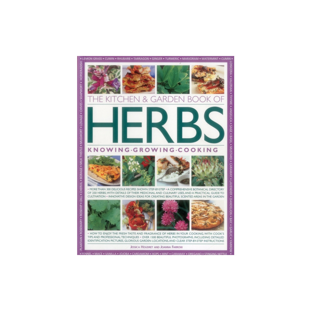 Produktbild för Kitchen & Garden Book of Herbs (häftad, eng)