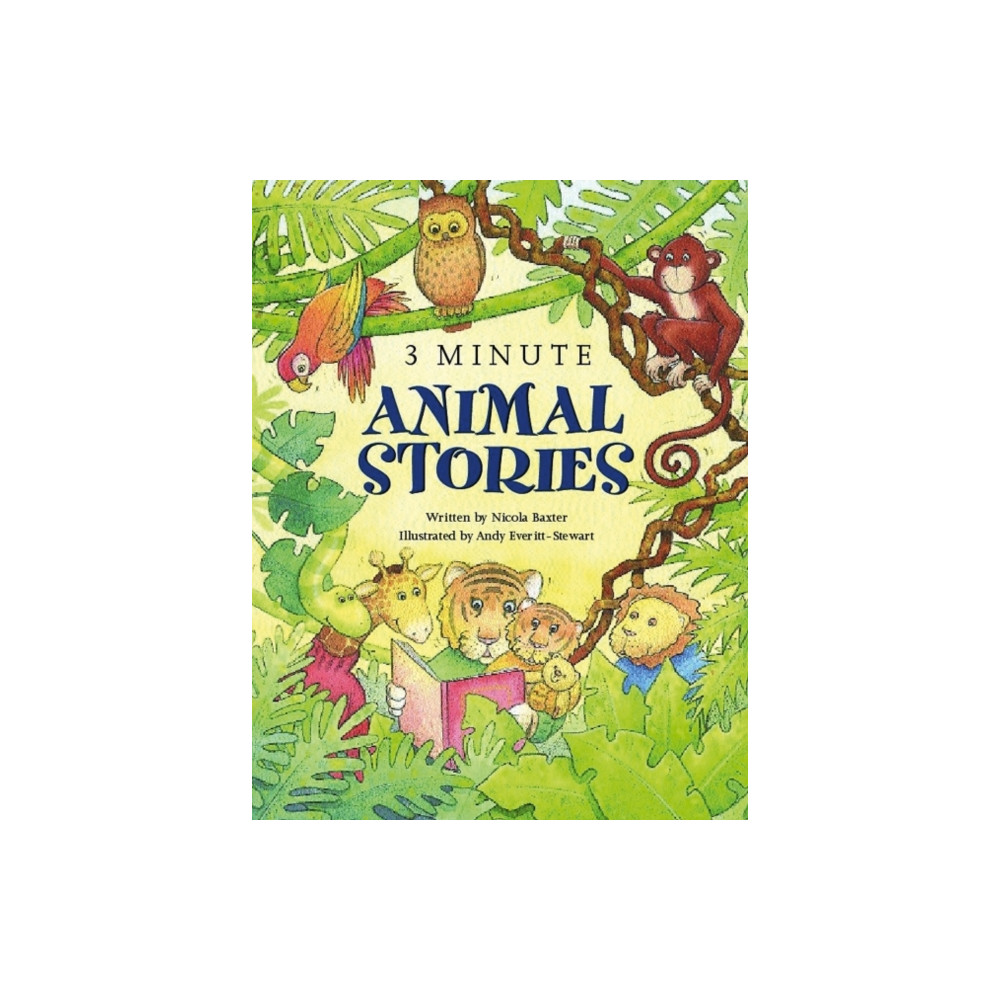 Produktbild för 3-minute Animal Stories (häftad, eng)
