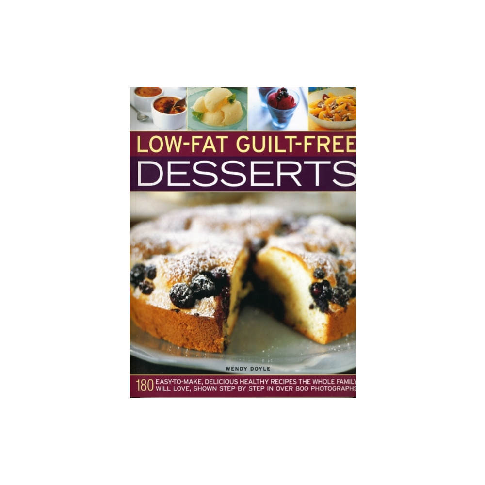 Produktbild för Low-fat Guilt-free Desserts (häftad, eng)