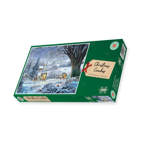 ALL JIGSAW PUZZLES Christmas Coaches 1000 Piece Puzzle (häftad, eng)