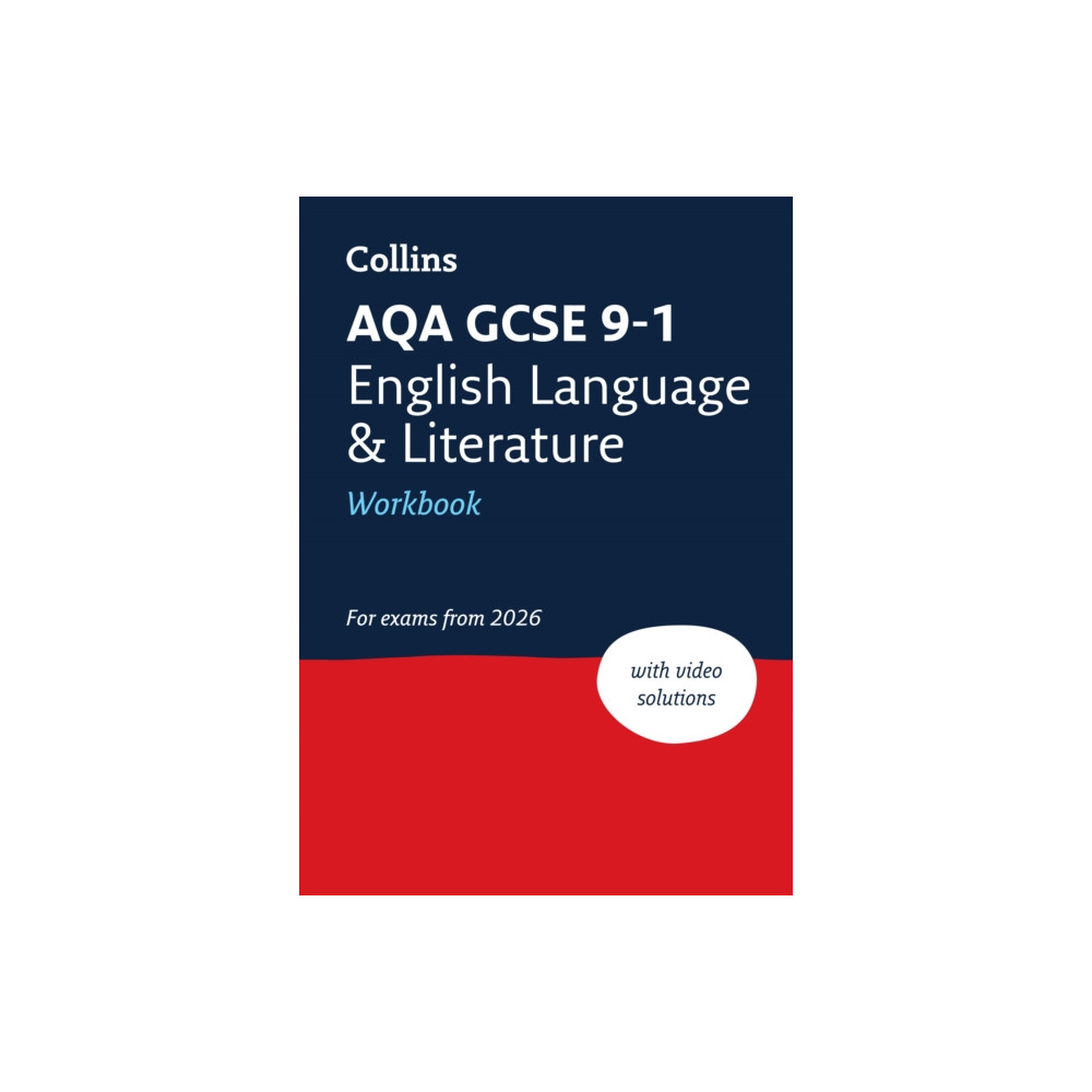 Produktbild för AQA GCSE 9-1 English Language and Literature Workbook (häftad, eng)