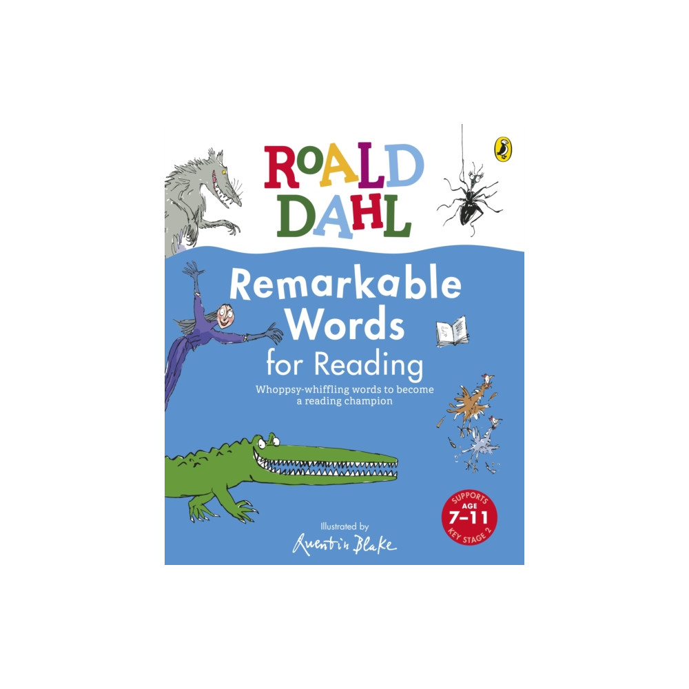 Produktbild för Roald Dahl Remarkable Words for Reading (inbunden, eng)