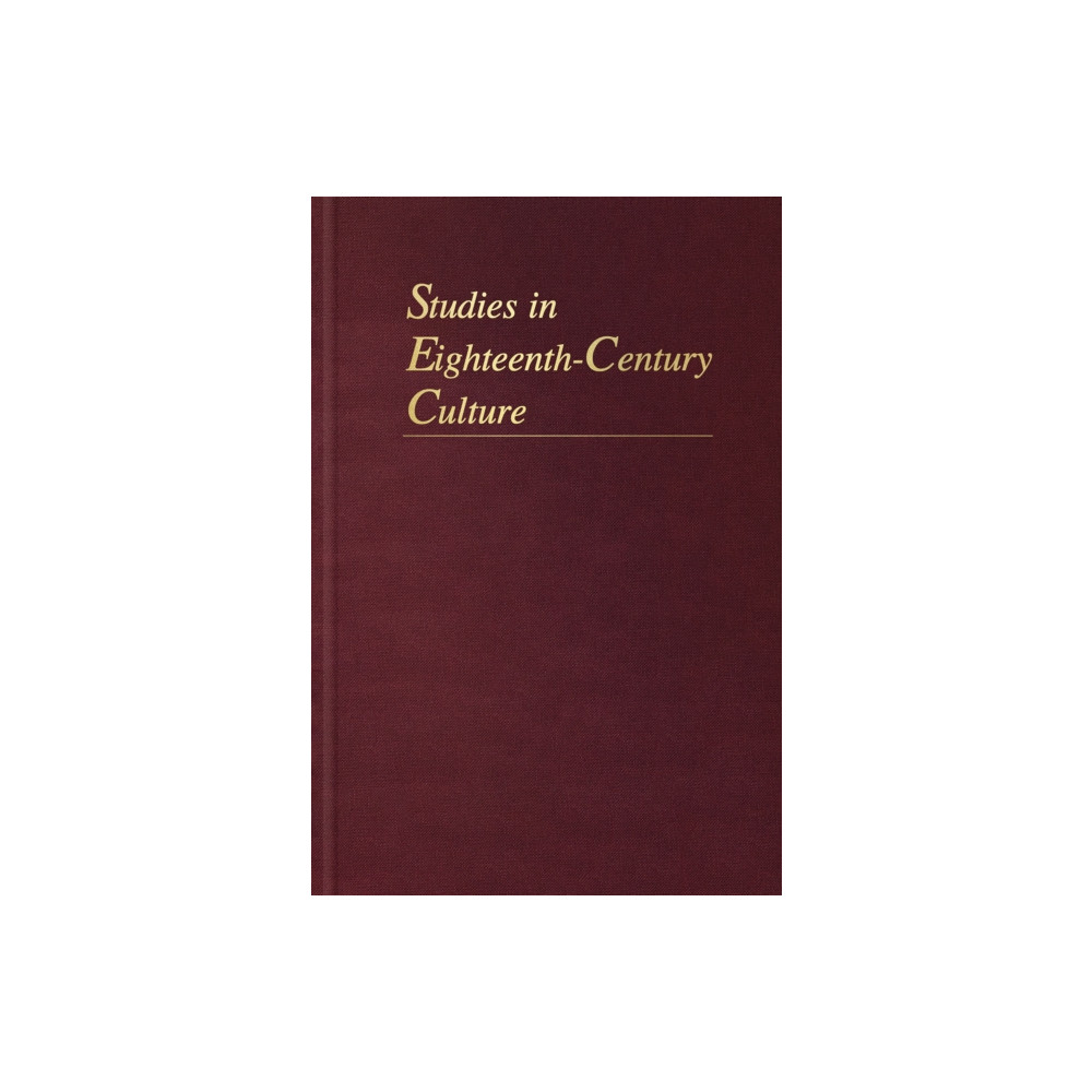 Produktbild för Studies in Eighteenth-Century Culture (inbunden, eng)