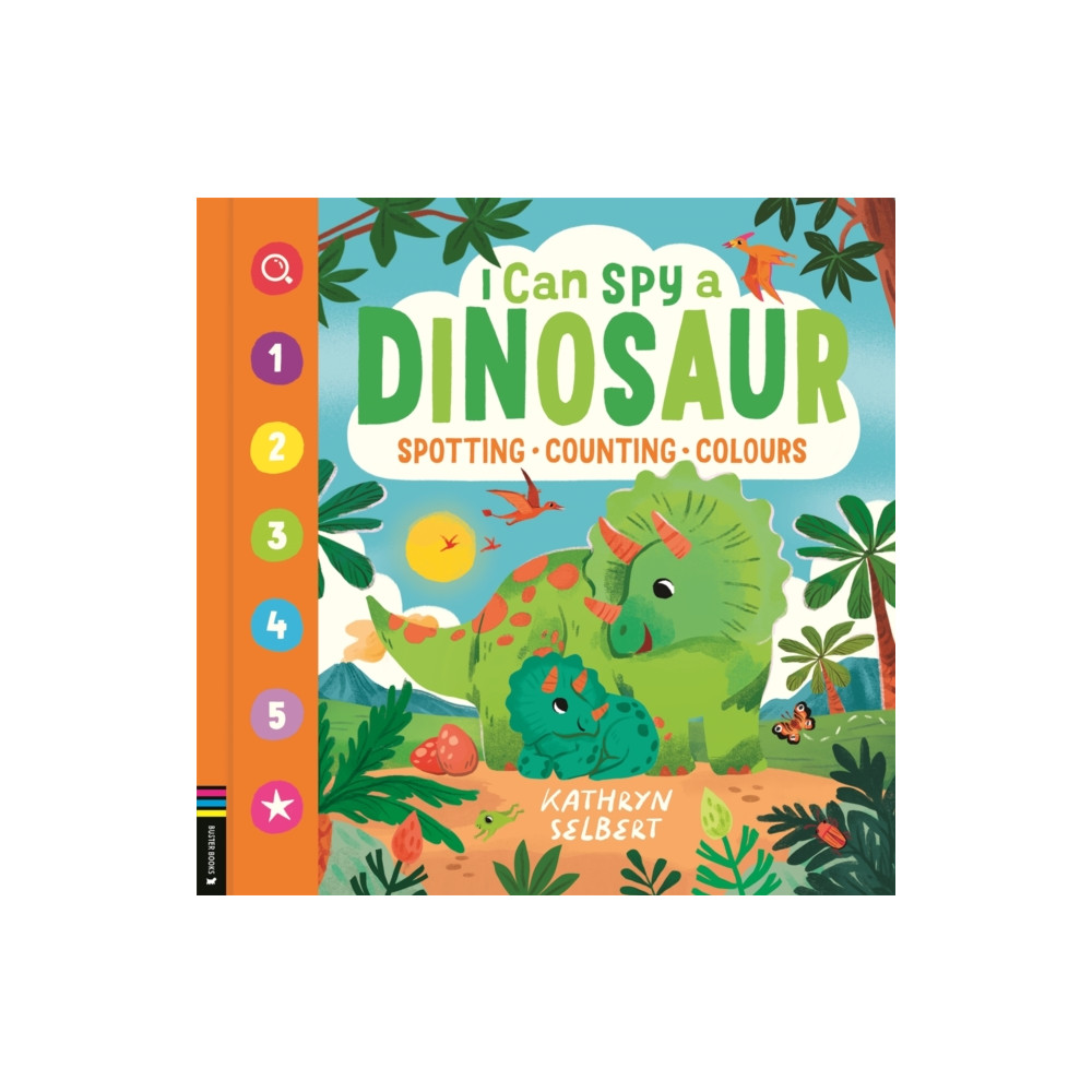 Produktbild för I Can Spy a Dinosaur (bok, board book, eng)