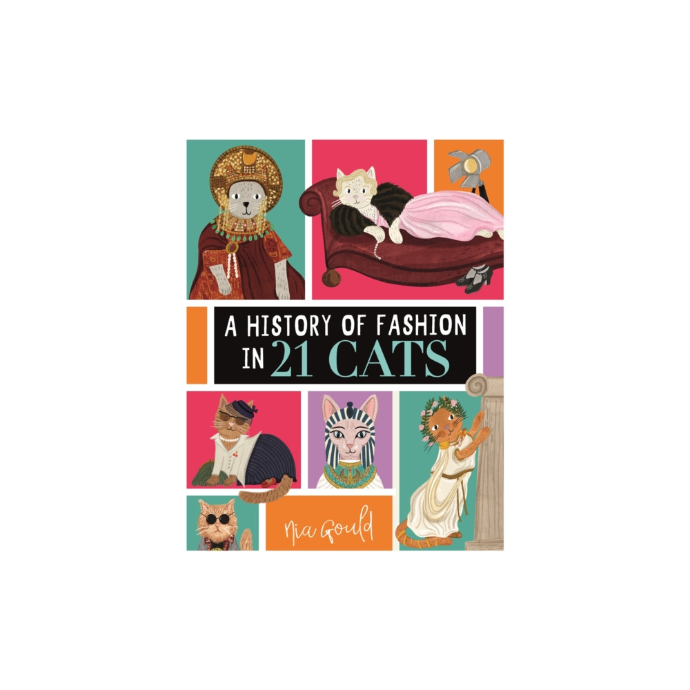 Produktbild för A History of Fashion in 21 Cats (inbunden, eng)