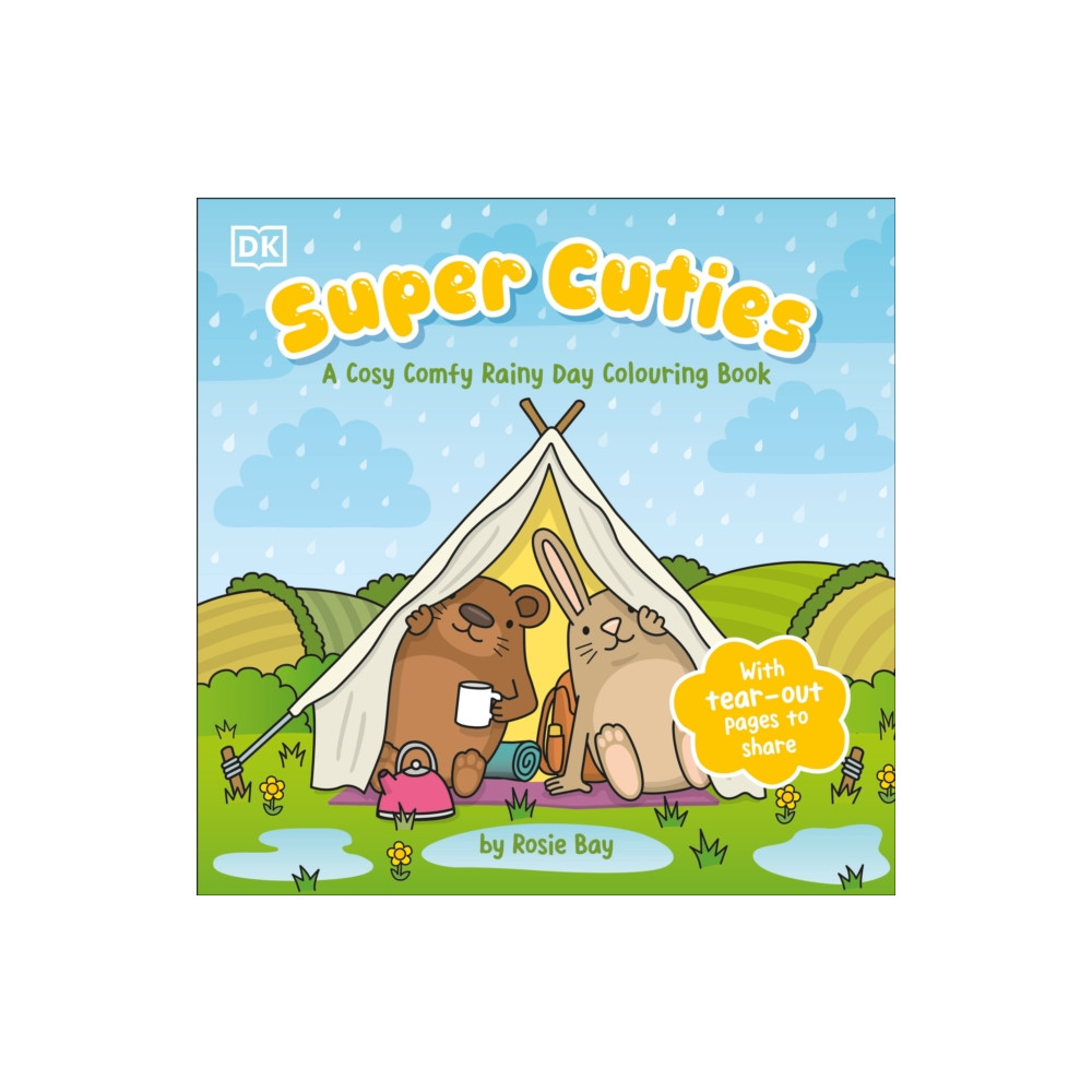 Produktbild för Super Cuties A Cosy Comfy Rainy Day Colouring Book (häftad, eng)