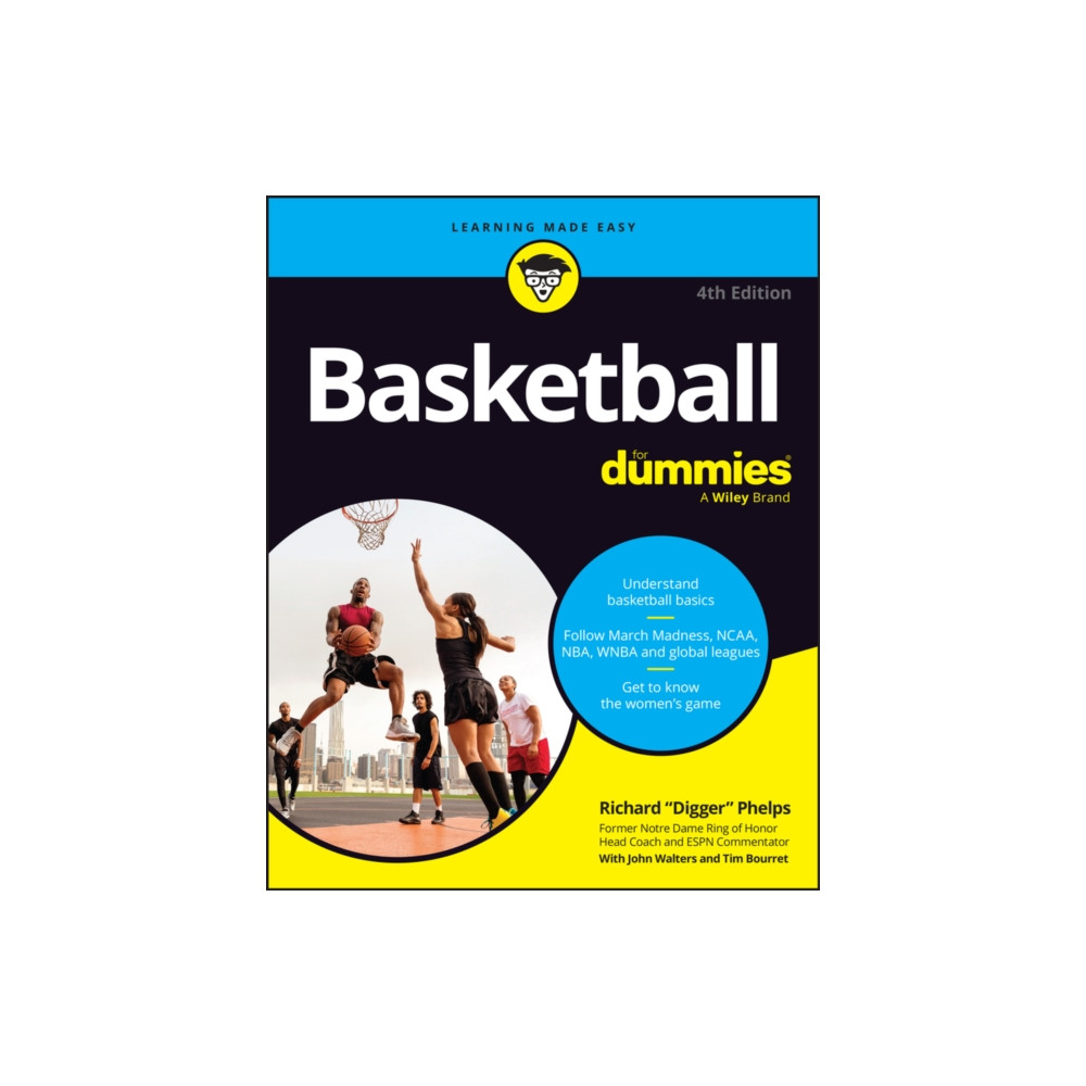 Produktbild för Basketball For Dummies (häftad, eng)
