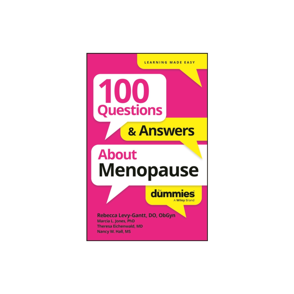 Produktbild för 100 Questions & Answers About Menopause For Dummies (häftad, eng)