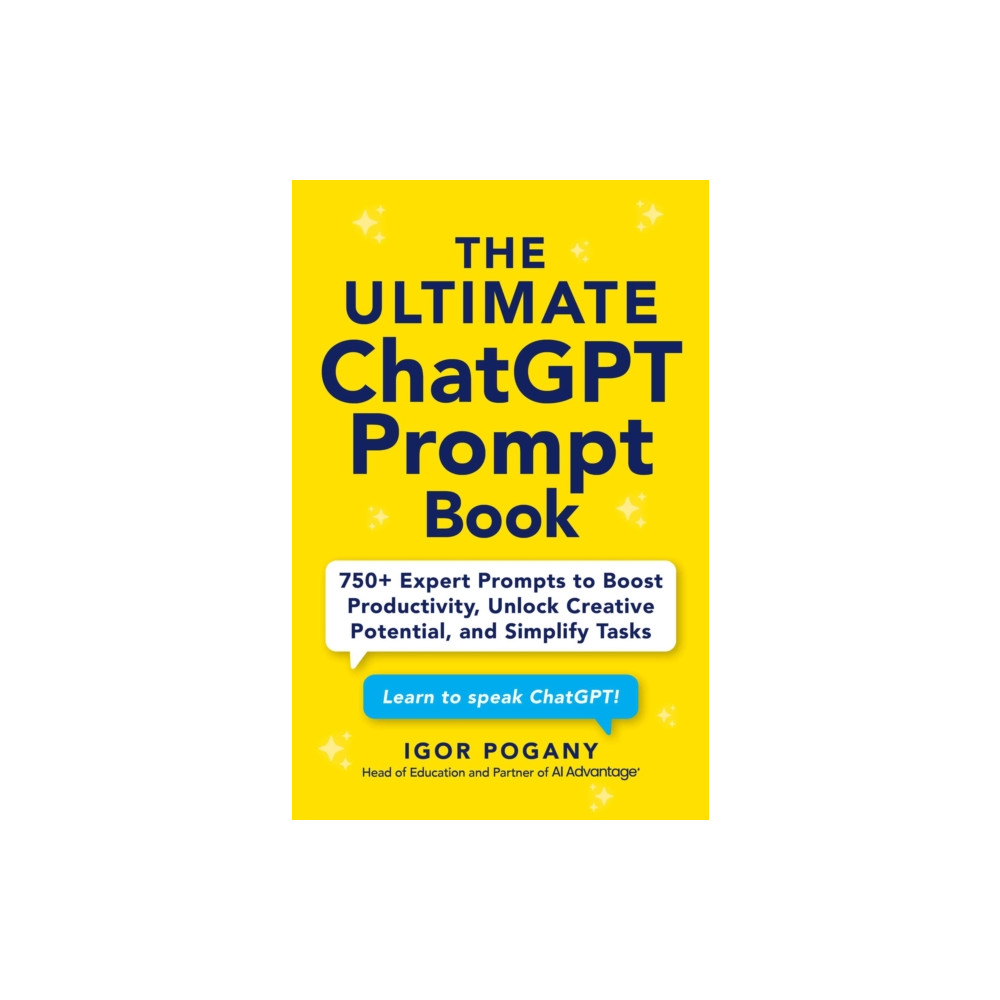 Produktbild för The Ultimate ChatGPT Prompt Book (häftad, eng)