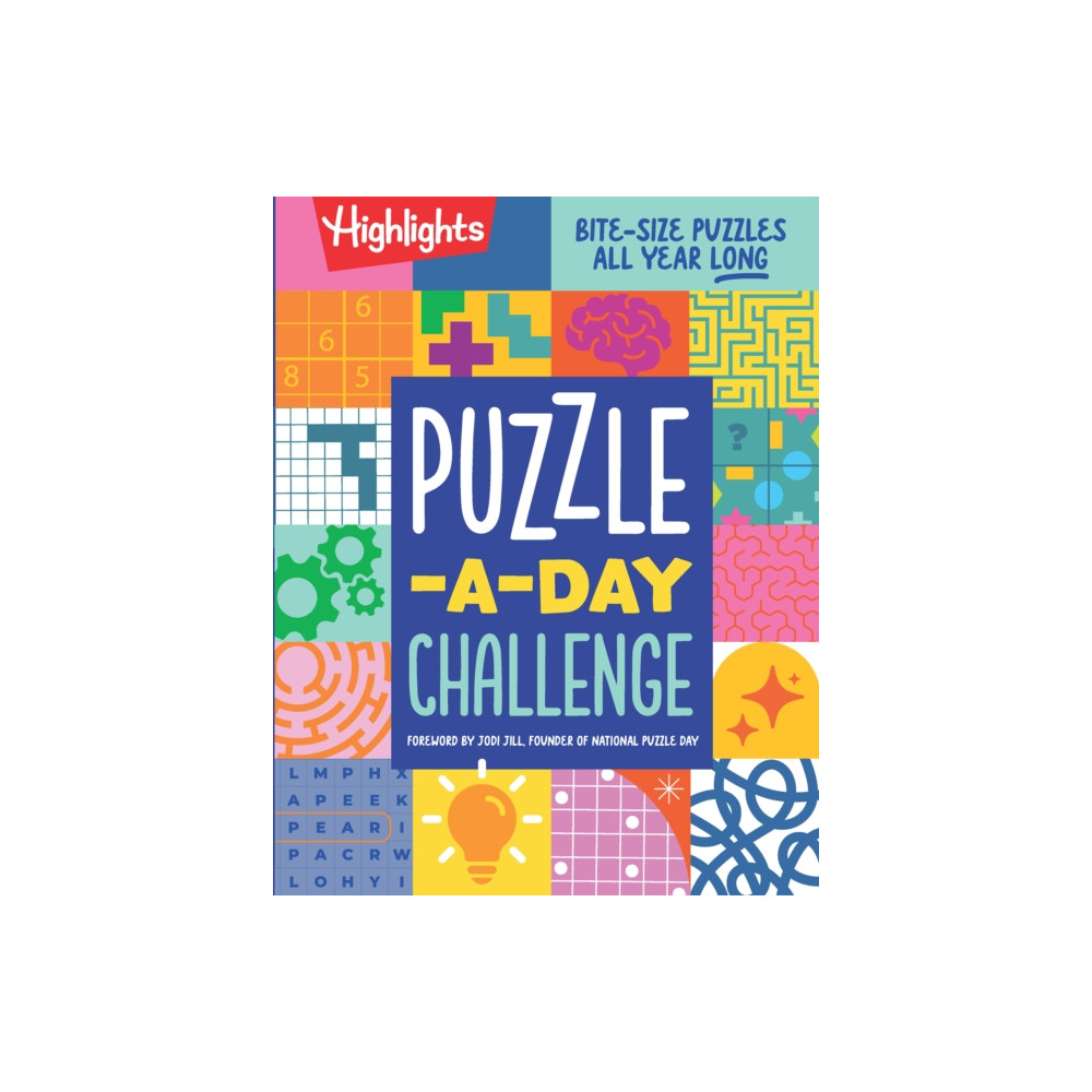 Produktbild för Puzzle-a-Day Challenge: Bite-Size Puzzles All Year Long (häftad, eng)