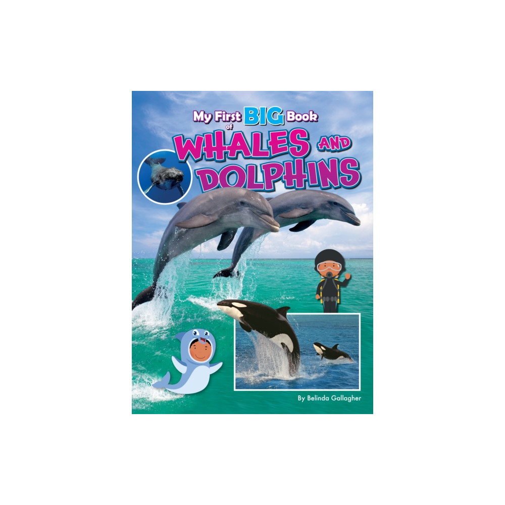 Produktbild för My First BIG Book of WHALES and DOLPHINS (häftad, eng)