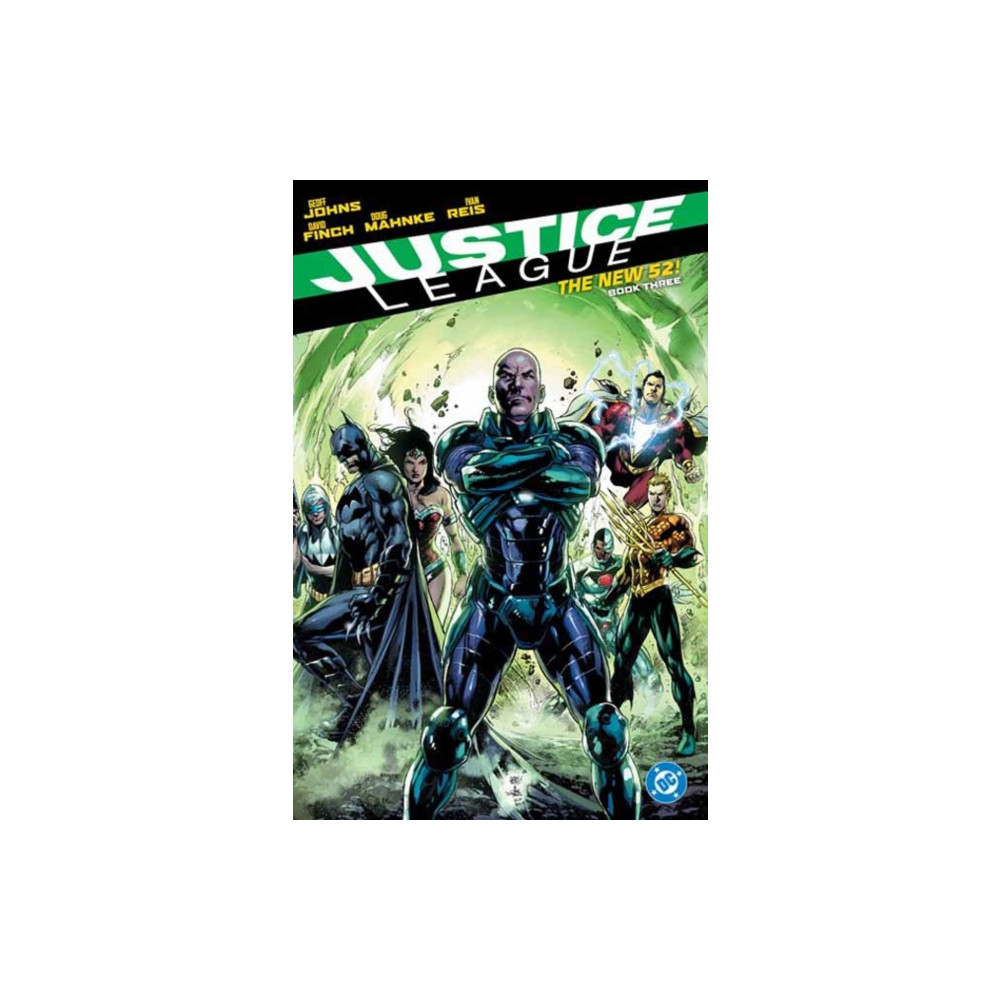 Produktbild för Justice League: The New 52 Book Three (häftad, eng)