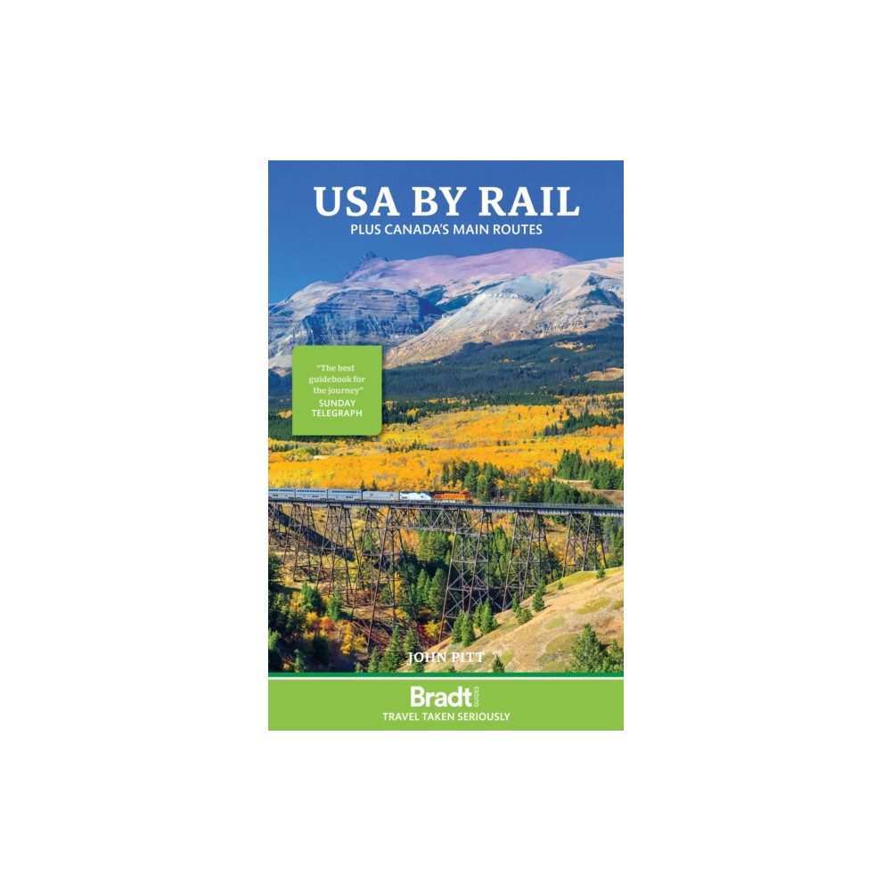 Produktbild för USA by Rail (häftad, eng)