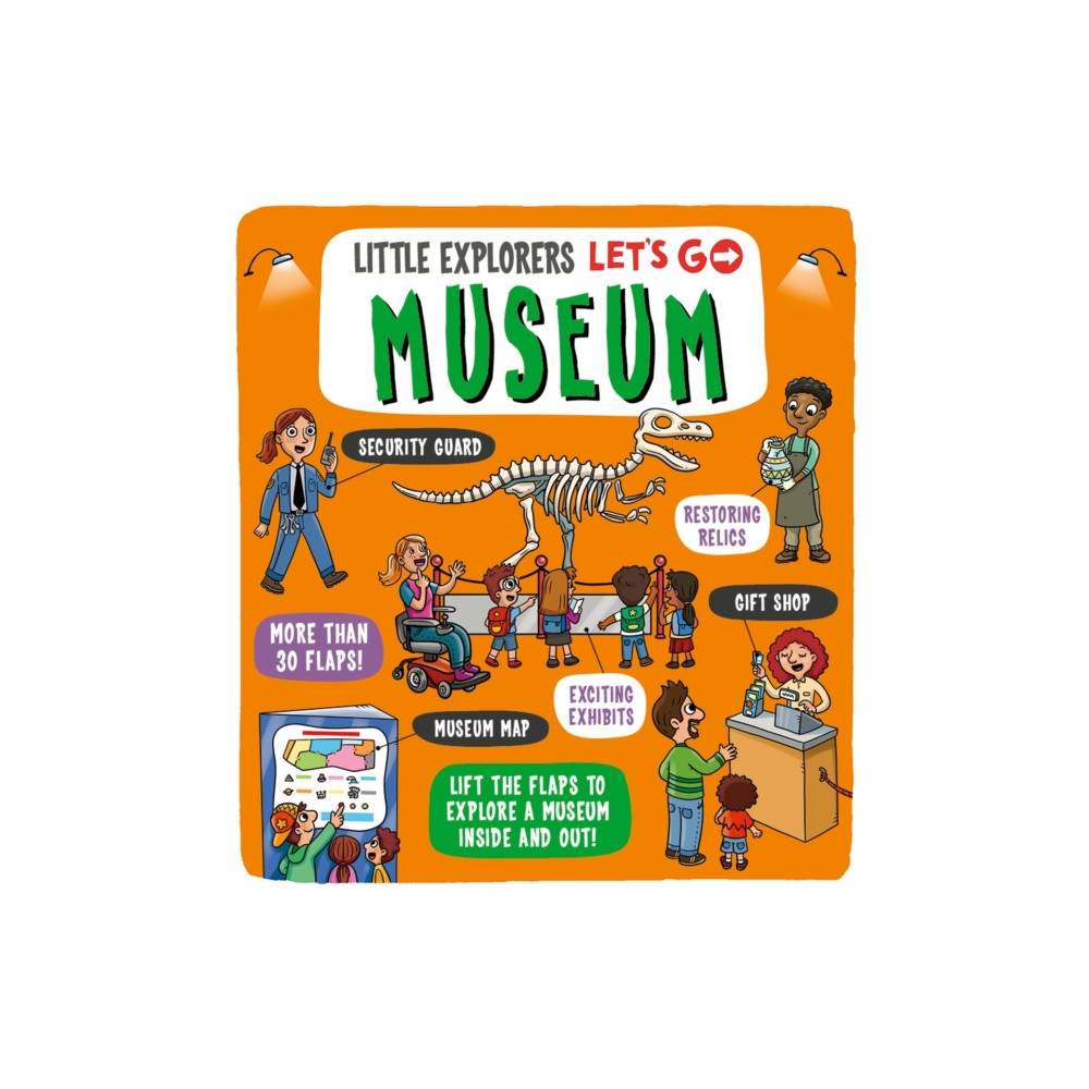 Produktbild för Little Explorers: Let's Go! Museum (bok, board book, eng)