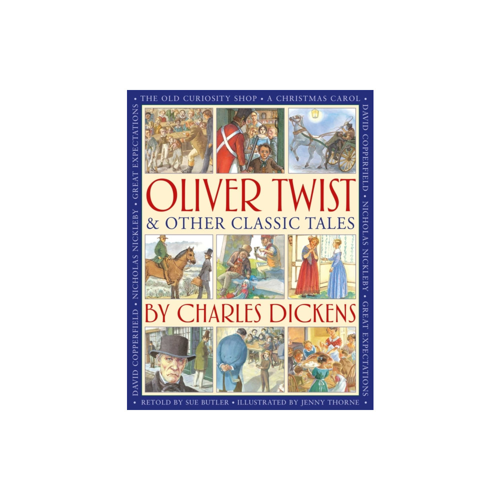 Produktbild för Oliver Twist & Other Classic Tales by Charles Dickens (inbunden, eng)