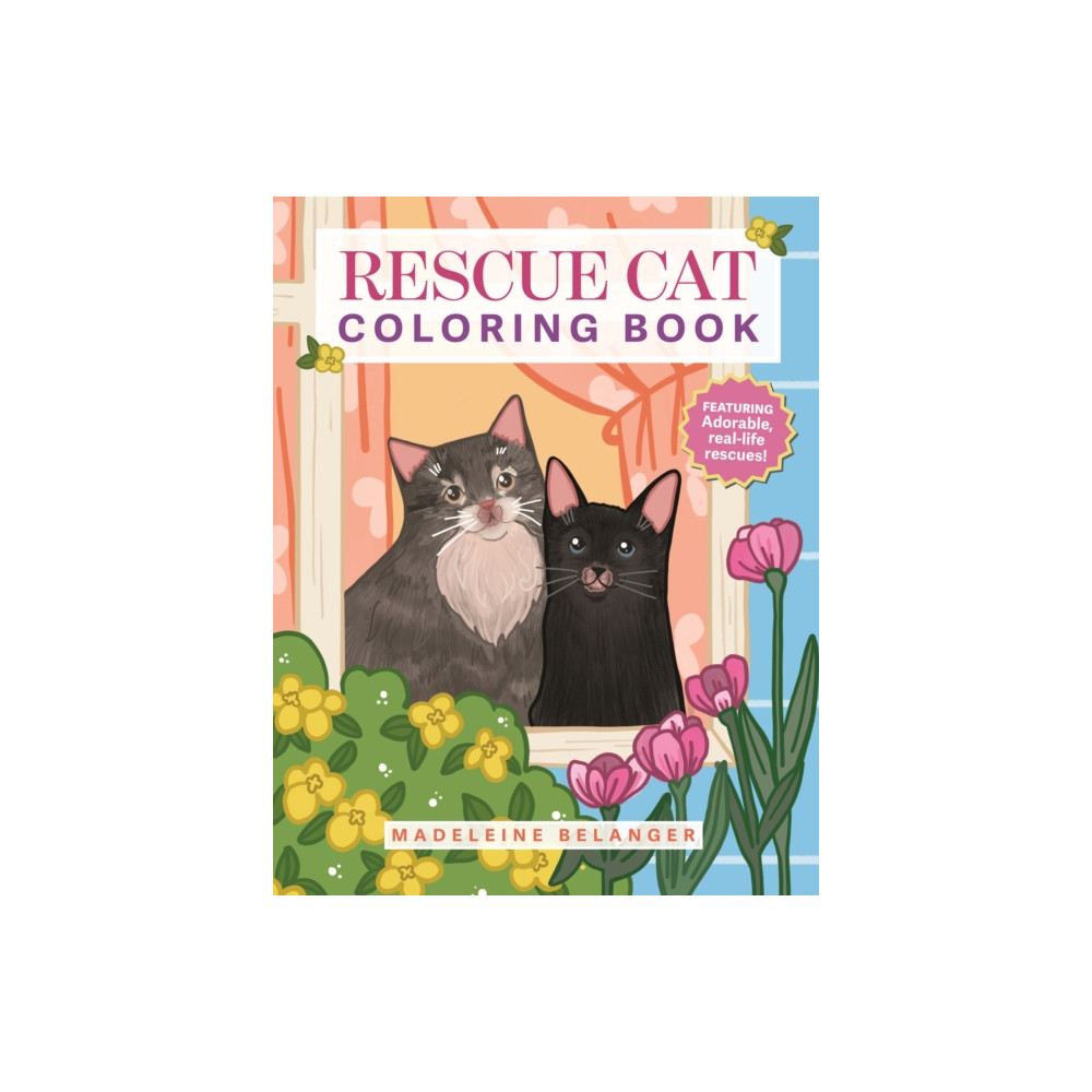 Produktbild för Rescue Cat Coloring Book (häftad, eng)