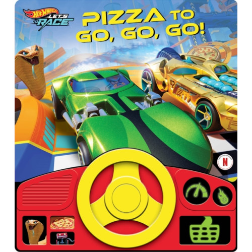 Phoenix International Publications, Incorporated Hot Wheels Let's Race: Pizza to Go, Go, Go! Sound Book (bok, board book, eng)