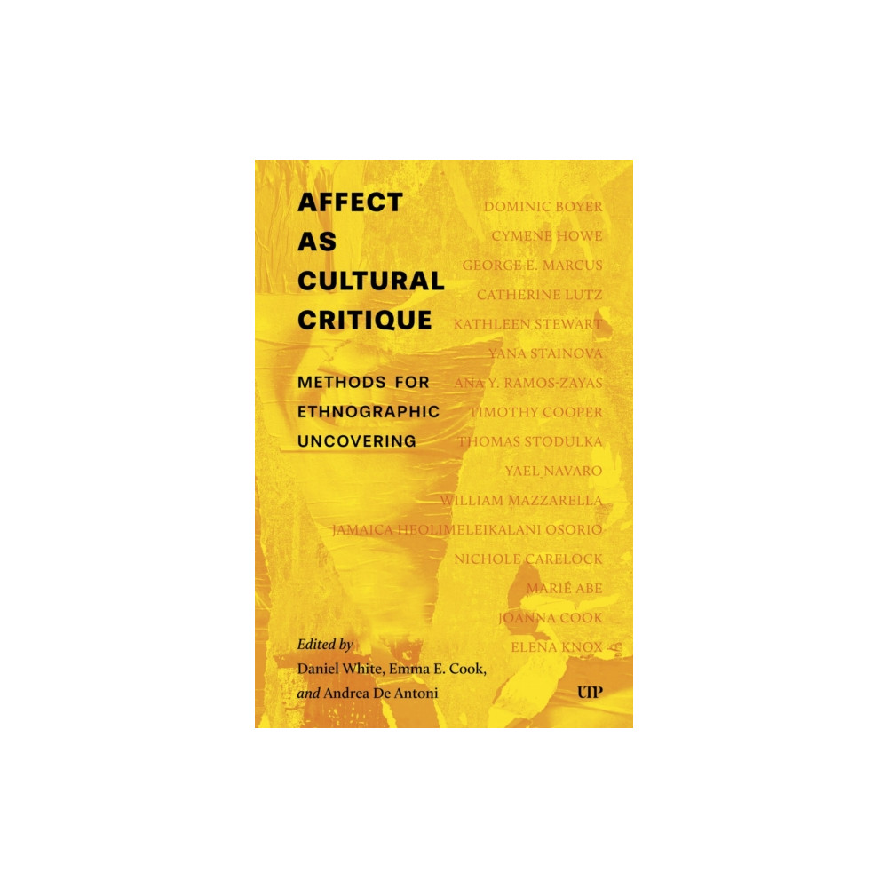 Produktbild för Affect As Cultural Critique (häftad, eng)