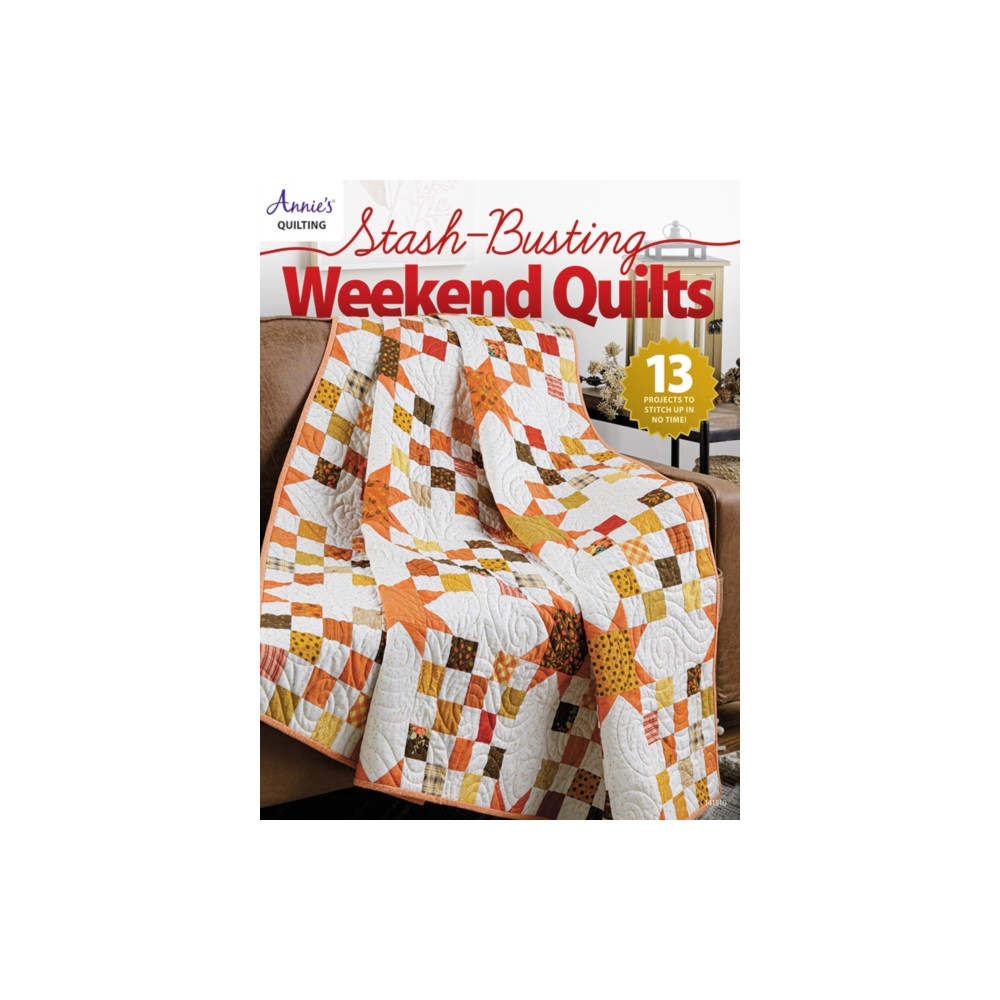 Produktbild för Stash-Busting Weekend Quilts (häftad, eng)