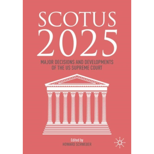 Springer Nature Switzerland AG SCOTUS 2025 (häftad, eng)