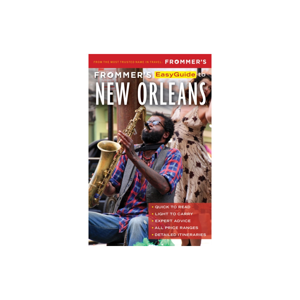 Produktbild för Frommer's EasyGuide to New Orleans (häftad, eng)