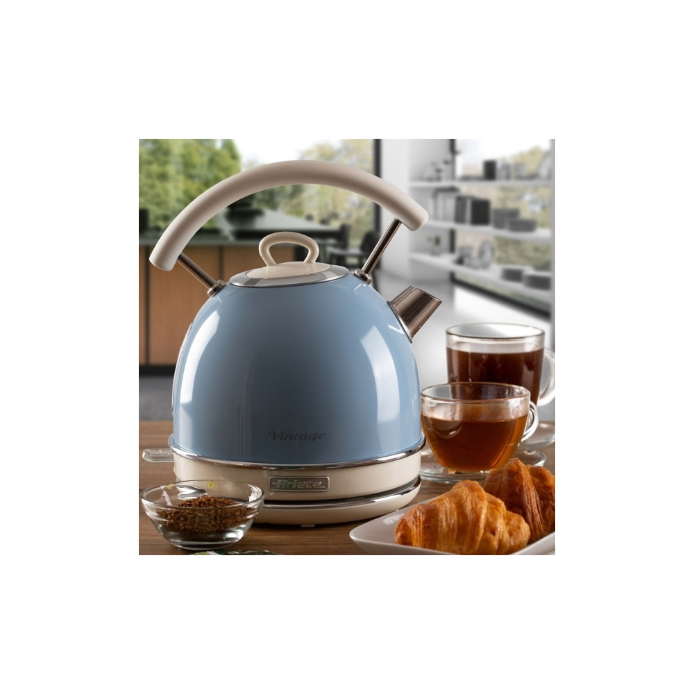 Produktbild för Ariete 2877 Vintage - vattenkokare - ljusblå