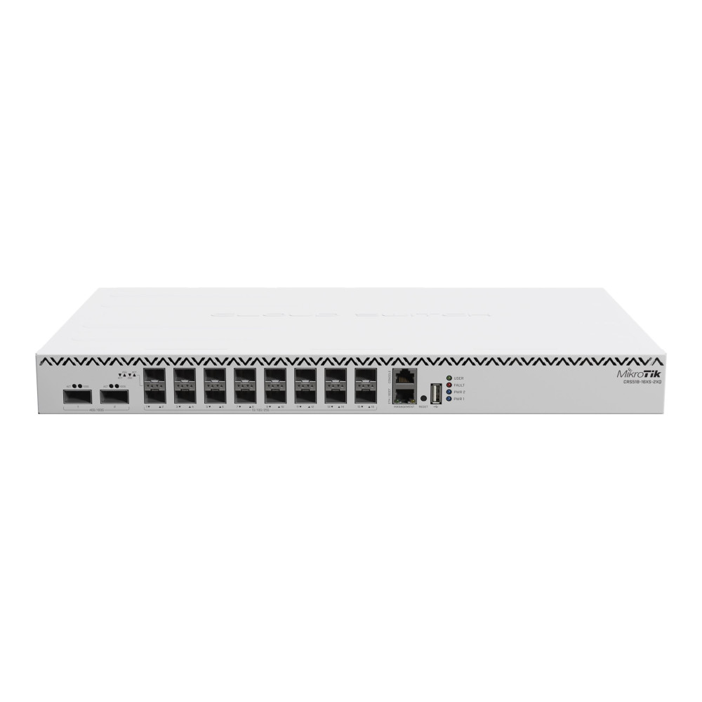 Produktbild för MikroTik CRS518-16XS-2XQ-RM - switch - 16 portar - rackmonterbar