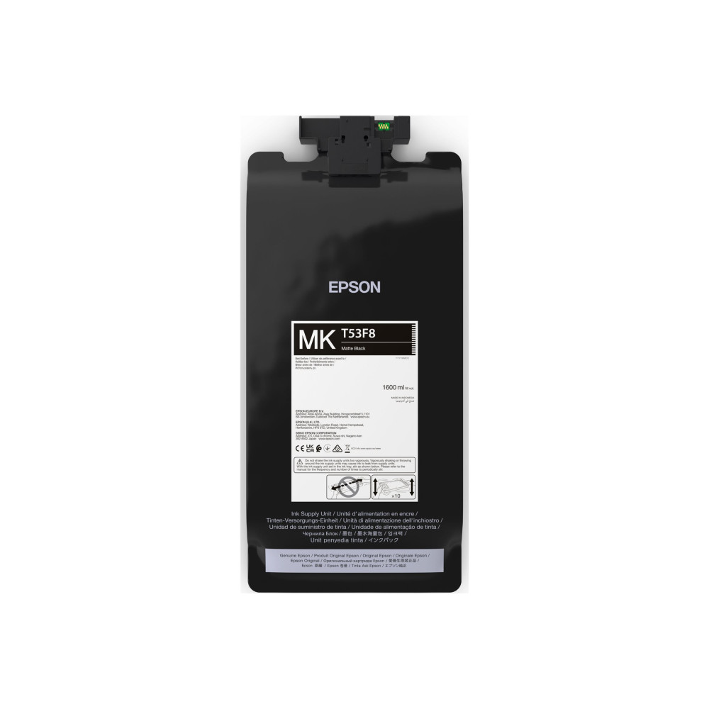 Produktbild för Epson T53F8 - mattsvart - original - bläckpåse
