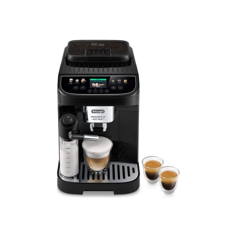 Produktbild för De'Longhi Magnifica Evo Next ECAM310.60.B - automatisk kaffekokare med mjölkskummare - 15 bar - svart