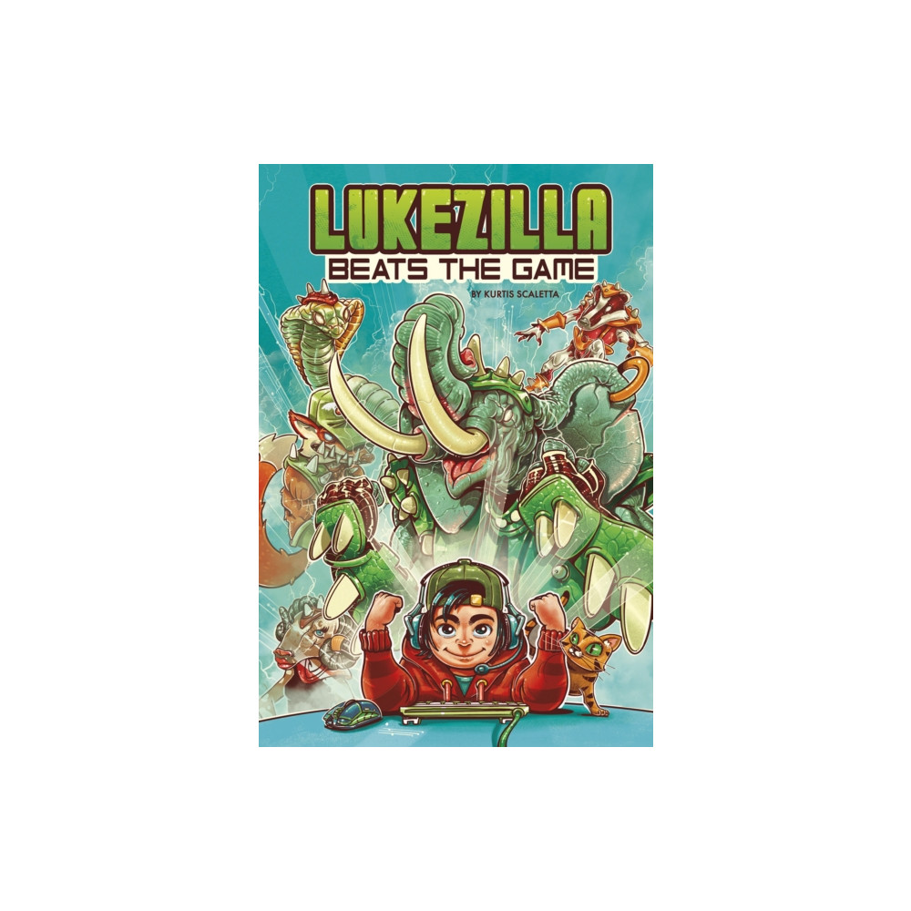 Produktbild för Lukezilla Beats the Game (häftad, eng)