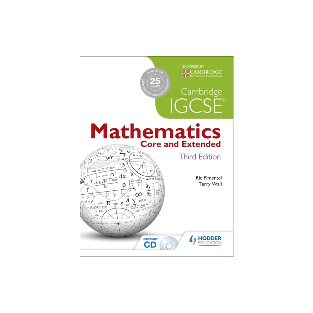 Produktbild för Cambridge IGCSE Mathematics Core and Extended 3ed + CD (häftad, eng)