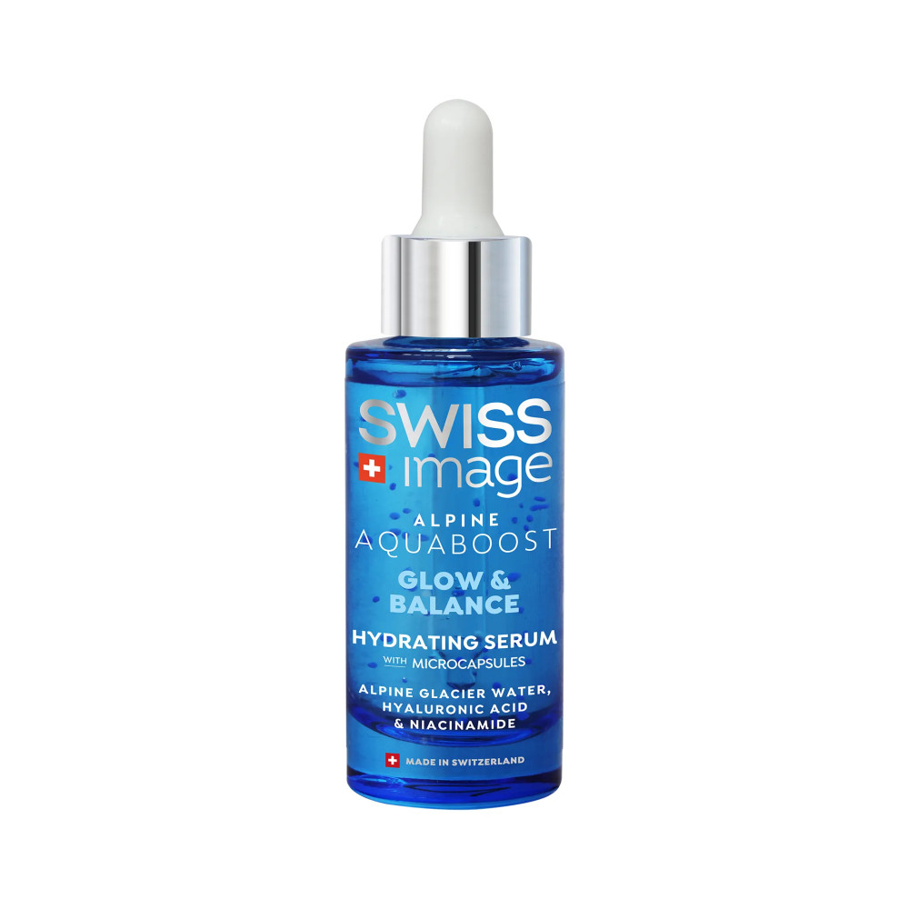 Produktbild för Swiss Image Aquaboost Care Alpine Aquaboost Hydrating Serum With Microcapsules 30ml