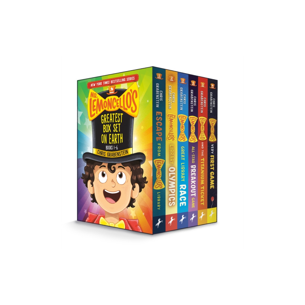 Produktbild för Mr. Lemoncello's Greatest Box Set on Earth: 6 Books! (häftad, eng)