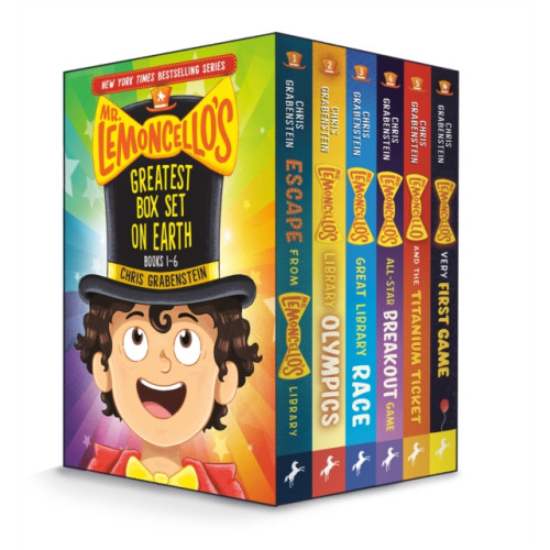 Not Stated Mr. Lemoncello's Greatest Box Set on Earth: 6 Books! (häftad, eng)