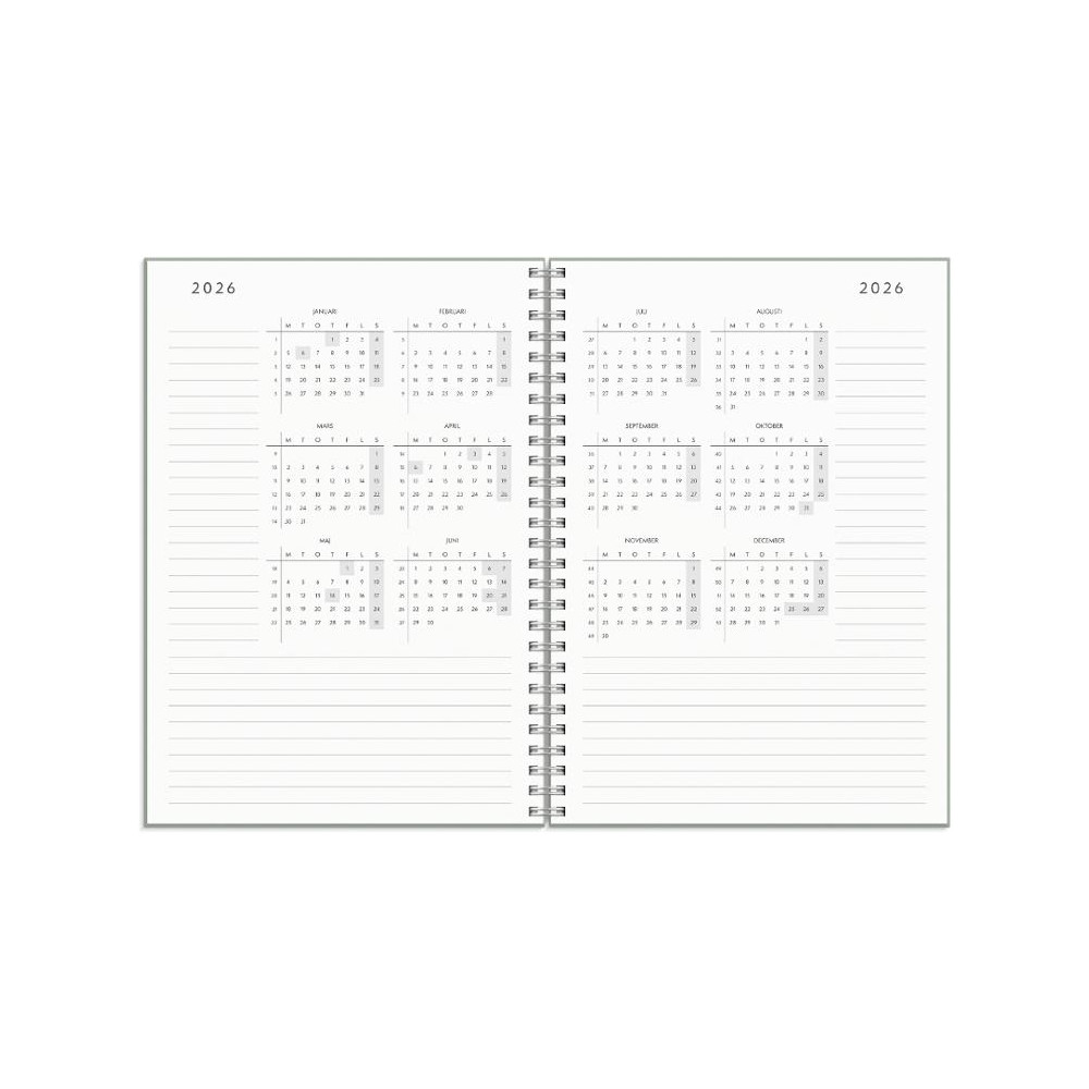 Produktbild för Kalender Plan more A5 26/27