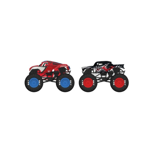 Monster Jam Monster Jam 1:64 Marvel 2 Pack